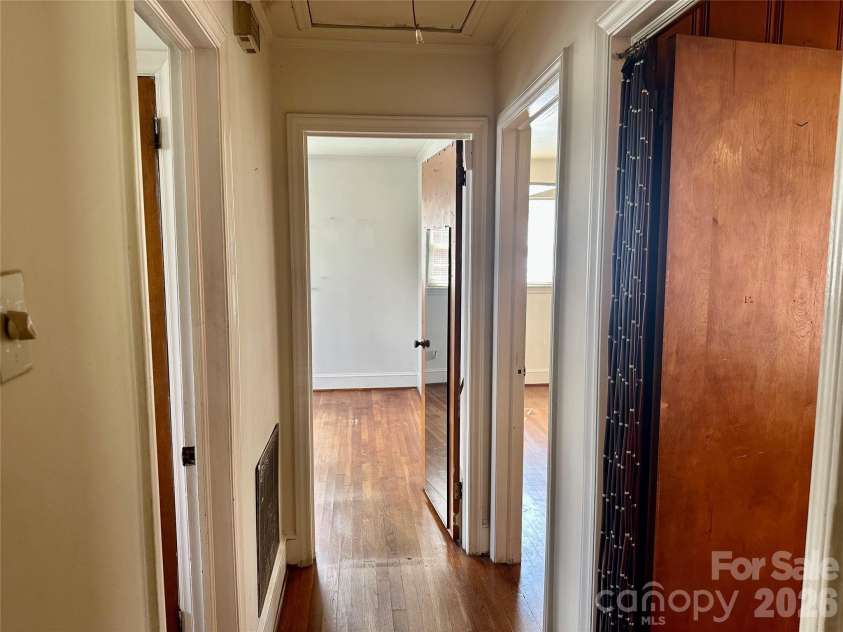 1435 Dean Street, Charlotte, NC 28216.  MLS# CAR4429193, YatesRealty ID 17541. Hallway