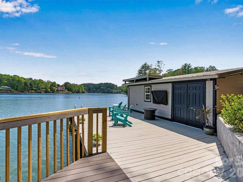 462 Charlotte Drive, Lake Lure, NC 28746.  MLS# CAR4375186, YatesRealty ID 17548. Boathouse 