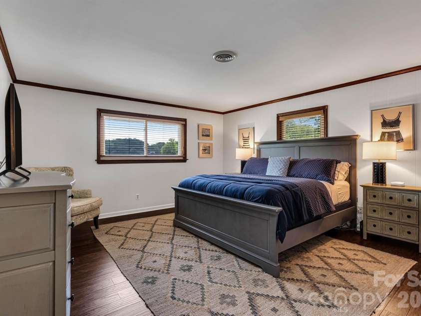 462 Charlotte Drive, Lake Lure, NC 28746.  MLS# CAR4375186, YatesRealty ID 17548. Primary Bedroom 