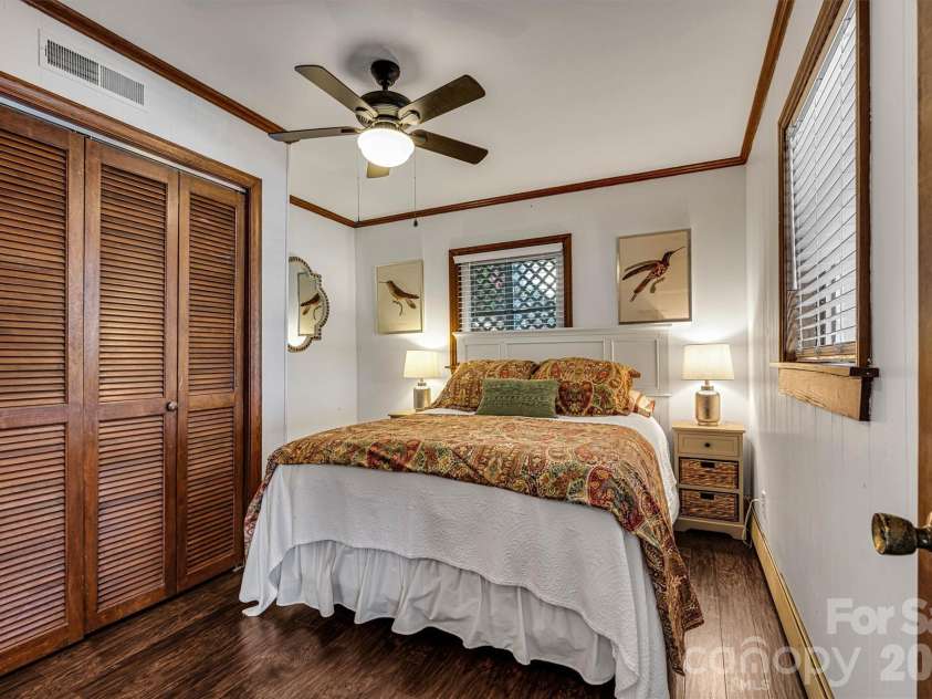 462 Charlotte Drive, Lake Lure, NC 28746.  MLS# CAR4375186, YatesRealty ID 17548. Secondary Bedroom - Lower Level