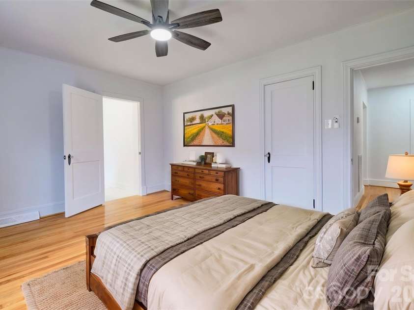 804 Congress Street, York, SC 29745.  MLS# CAR4351461, YatesRealty ID 17564. Virtually staged master bedroom