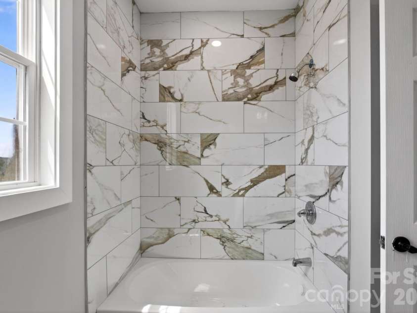 416 Whitmore Street, Lenoir, NC 28645.  MLS# CAR4363321, YatesRealty ID 17569. Hall bathroom