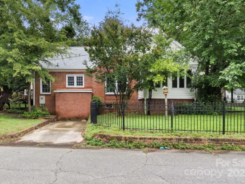 728 Blanton Street, Shelby, NC 28150.  MLS# CAR4274982, YatesRealty ID 1757. This concrete pad offers extra parking.