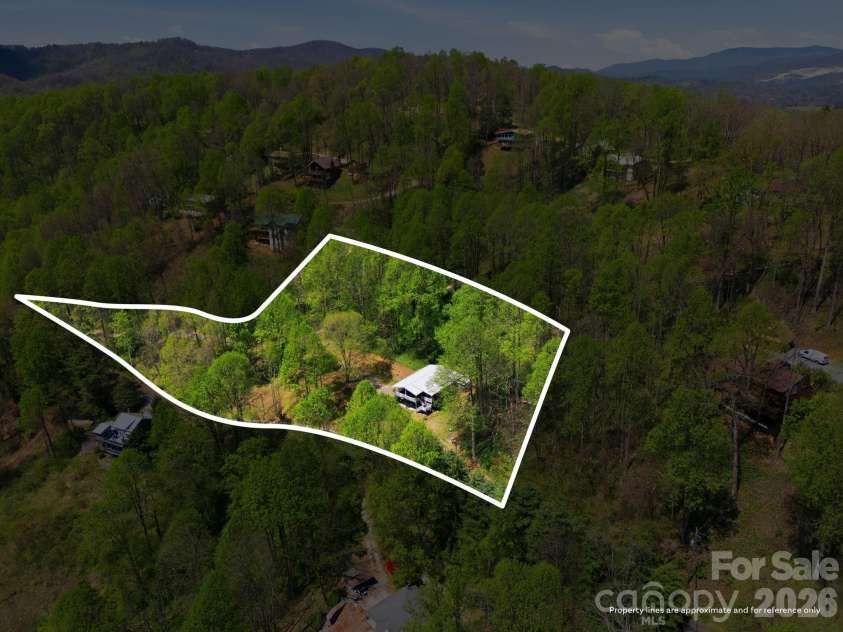 199 Alpine Drive, Marion, NC 28655.  MLS# CAR4371799, YatesRealty ID 17572. Aerial view