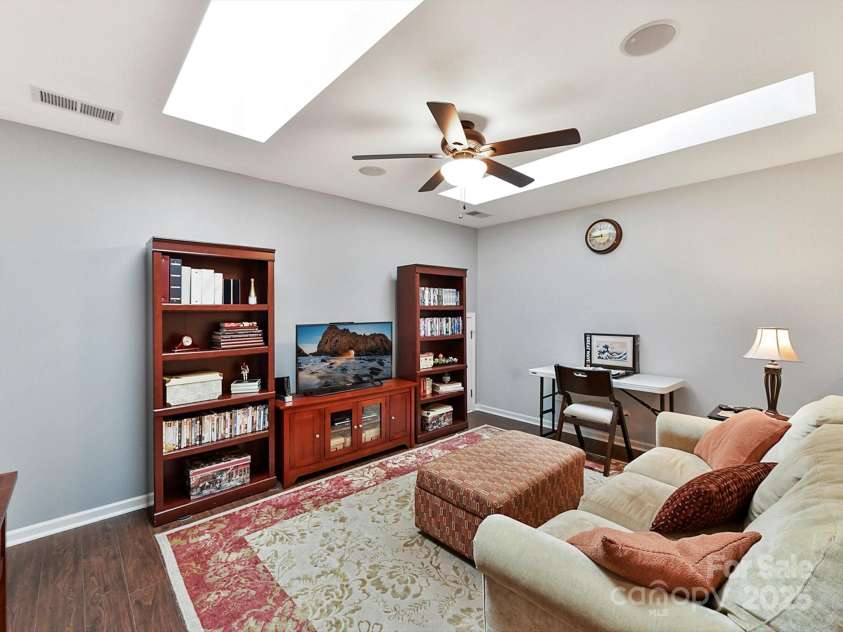 3020 Sewee Lane, Waxhaw, NC 28173.  MLS# CAR4210967, YatesRealty ID 17573. Upstairs Loft/flex space has skylights to let in natural light