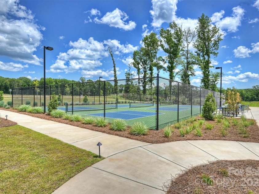 1133 Idyllic Lane, Waxhaw, NC 28173.  MLS# CAR4319986, YatesRealty ID 17583. Pickleball courts