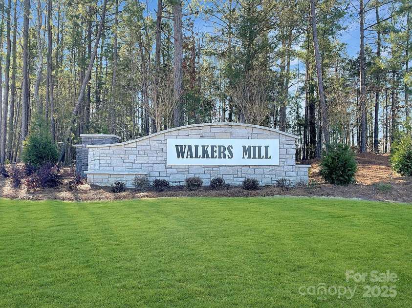 521 Millstone Drive, Edgemoor, SC 29712.  MLS# CAR4267879, YatesRealty ID 17584. Entry Monument
