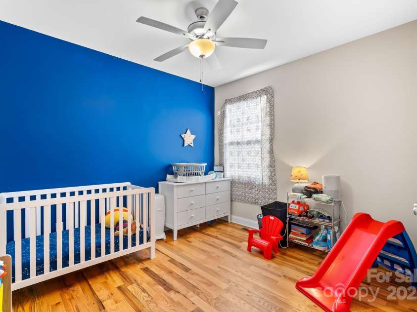 79 Greenwood Fields Drive, Asheville, NC 28804.  MLS# CAR4220069, YatesRealty ID 17589. 2nd bedroom on main