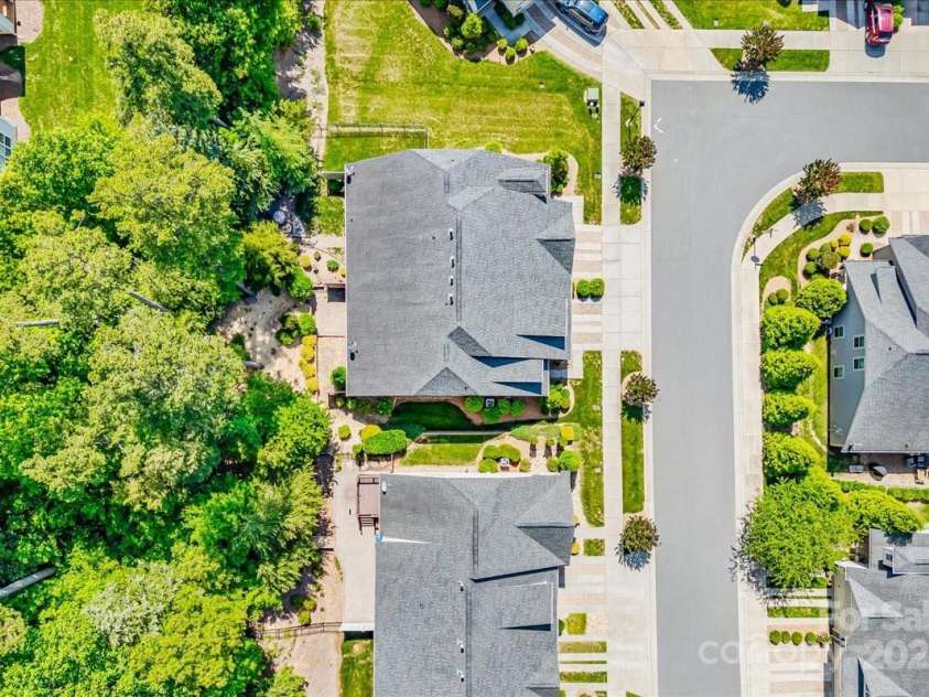 204 Aztec Circle, Mooresville, NC 28117.  MLS# CAR4256248, YatesRealty ID 17590. Aerial of the duplex