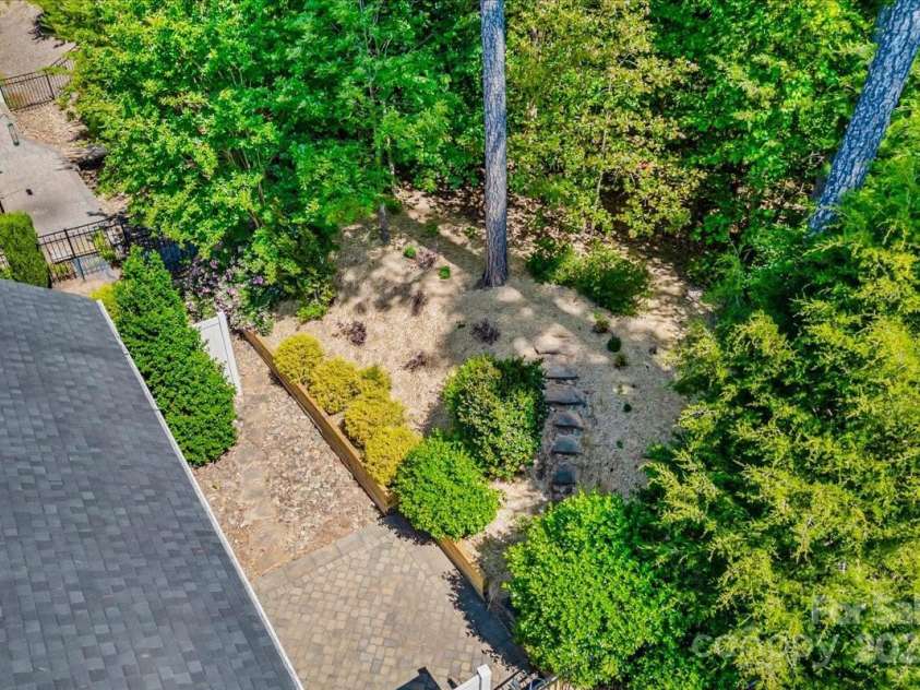 204 Aztec Circle, Mooresville, NC 28117.  MLS# CAR4256248, YatesRealty ID 17590. Backyard aerial shot