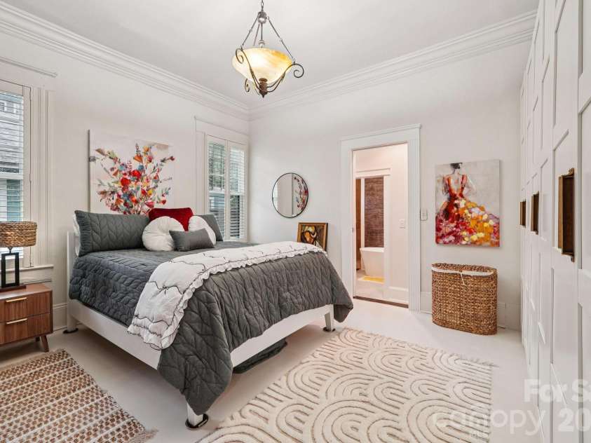 226 Park Avenue, Charlotte, NC 28203.  MLS# CAR4349193, YatesRealty ID 17605. Primary Bedroom Suite with custom built amoire
