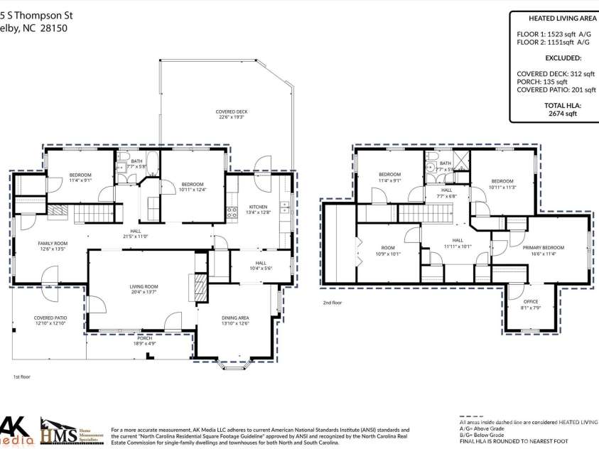 205 Thompson Street, Shelby, NC 28150.  MLS# CAR4362841, YatesRealty ID 17607. 