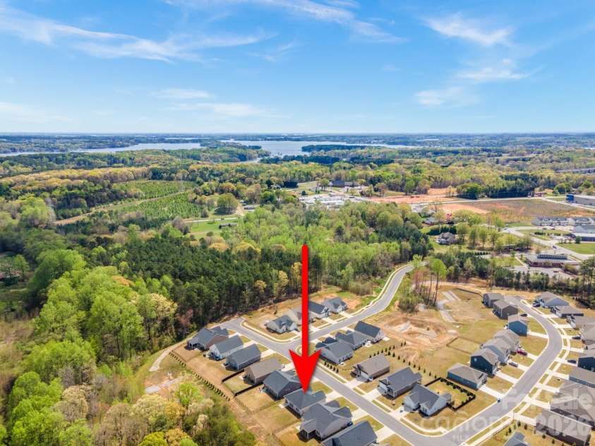 8220 Mccormick Street, Terrell, NC 28682.  MLS# CAR4366340, YatesRealty ID 17612. Arial