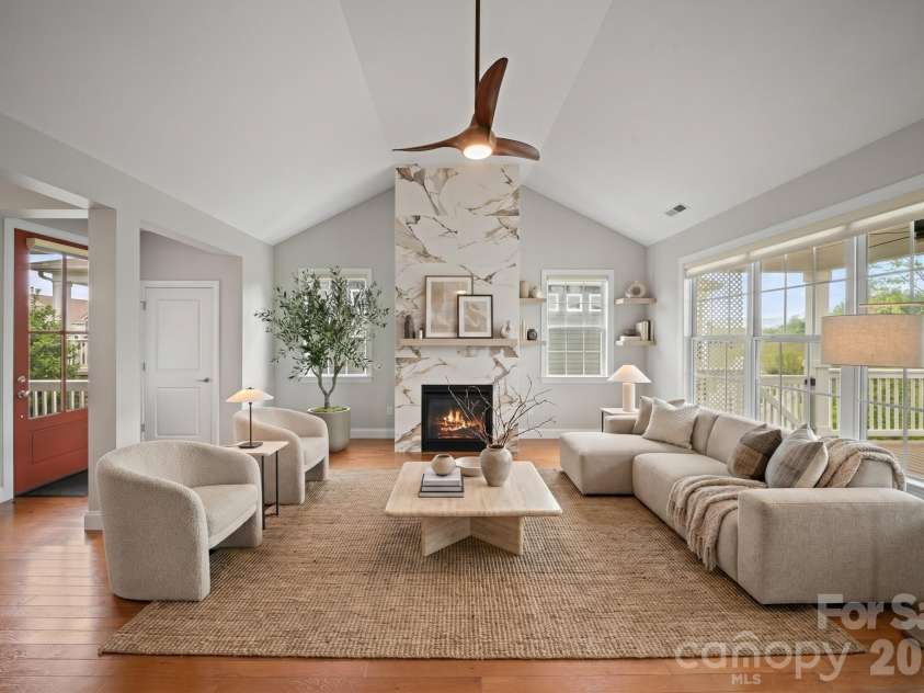 14 Rose Creek Road, Leicester, NC 28748.  MLS# CAR4368090, YatesRealty ID 17616. Virtually Staged