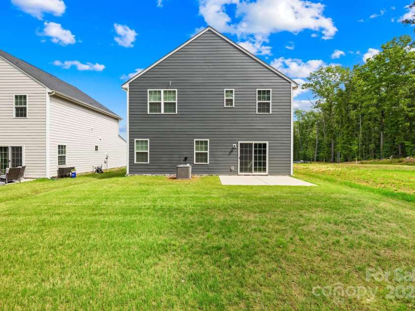 2012 Slippery Rock Lane, Monroe, NC 28112.  MLS# CAR4254681, YatesRealty ID 17633. Backyard