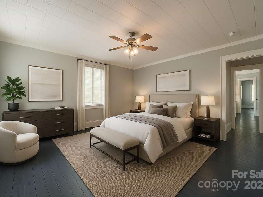 2646 Jacobs Road, Gastonia, NC 28054.  MLS# CAR4245565, YatesRealty ID 17641. Virtually Staged Bedroom 1