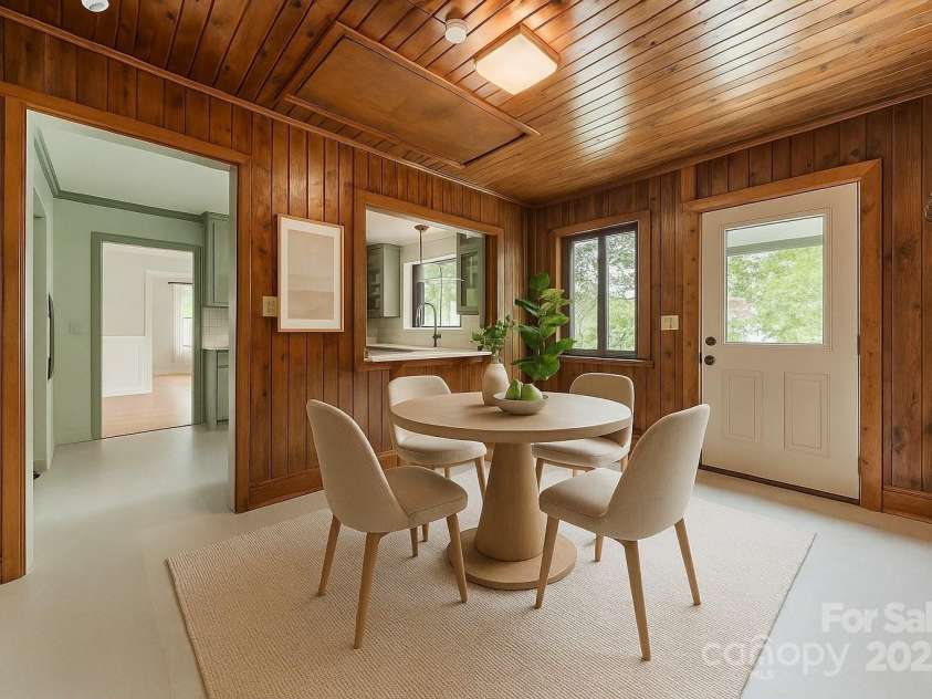 2646 Jacobs Road, Gastonia, NC 28054.  MLS# CAR4245565, YatesRealty ID 17641. Virtually Staged breakfast area