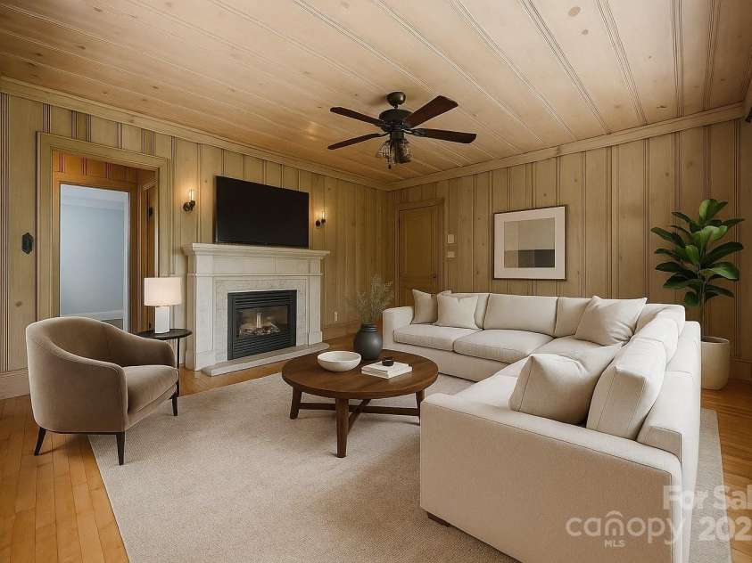 2646 Jacobs Road, Gastonia, NC 28054.  MLS# CAR4245565, YatesRealty ID 17641. Virtually Staged Den