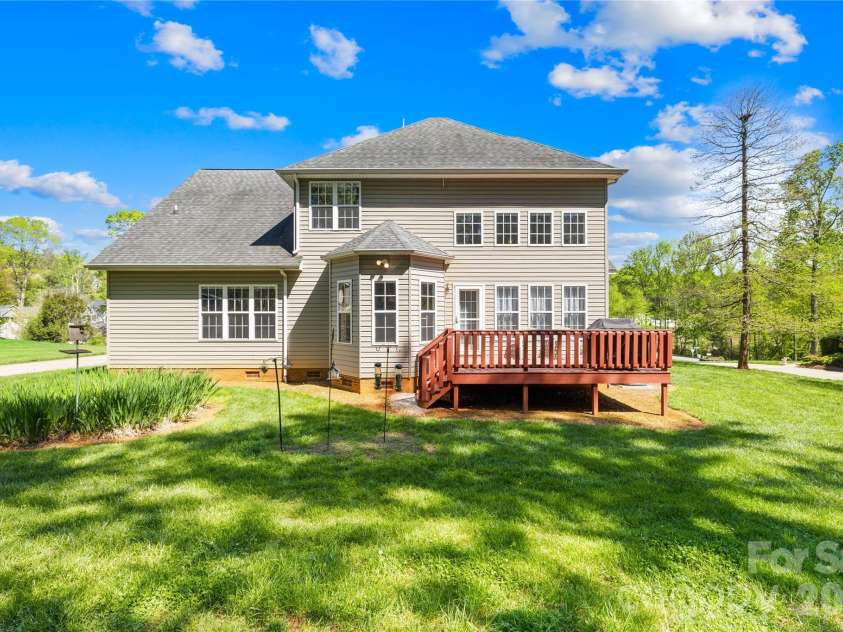 1131 Greenheather Drive, Salisbury, NC 28147.  MLS# CAR4357803, YatesRealty ID 17646. Backyard View
