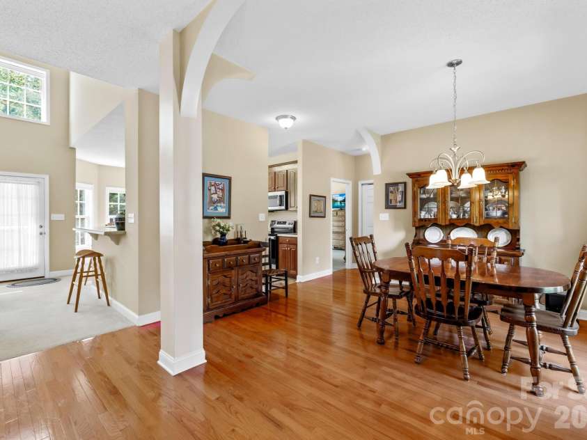 1131 Greenheather Drive, Salisbury, NC 28147.  MLS# CAR4357803, YatesRealty ID 17646. View from Foyer