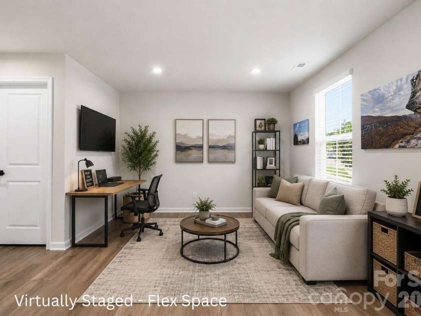 1311 Ashbury Street, Charlotte, NC 28216.  MLS# CAR4370240, YatesRealty ID 17660. Virtually Staged - Entry Level as Flex Space