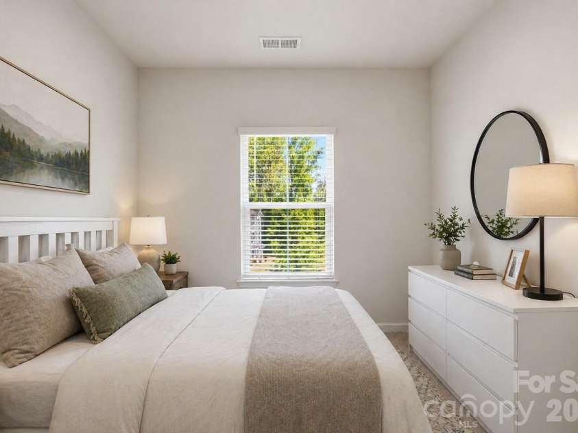 1311 Ashbury Street, Charlotte, NC 28216.  MLS# CAR4370240, YatesRealty ID 17660. Virtually Staged Second Bedroom