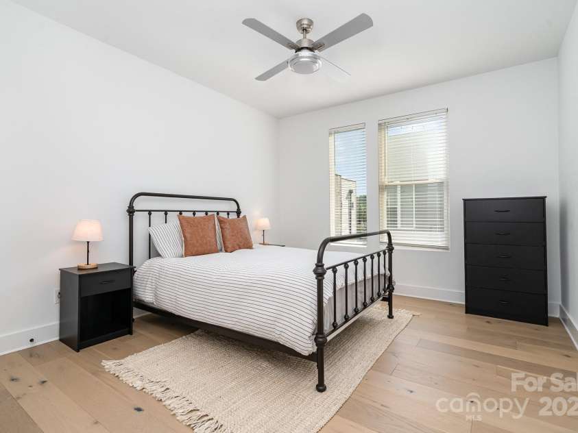 302 Wesley Heights Way, Charlotte, NC 28208.  MLS# CAR4249828, YatesRealty ID 17664. Second bedroom on 3rd floor