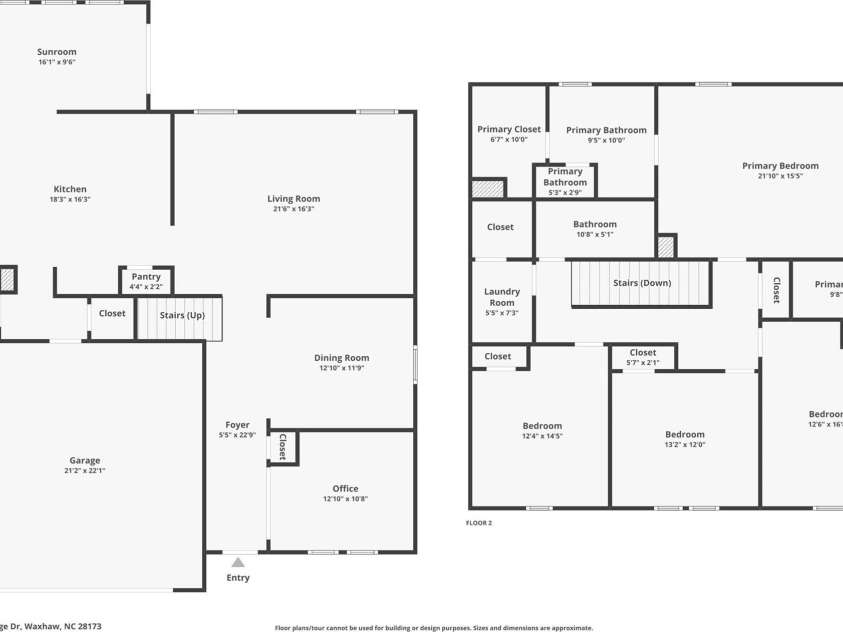 2019 Hamil Ridge Drive, Waxhaw, NC 28173.  MLS# CAR4371654, YatesRealty ID 17665. 