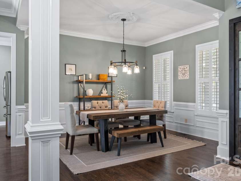 107 Spears Creek Drive, Mooresville, NC 28117.  MLS# CAR4371650, YatesRealty ID 17669. Dining room
