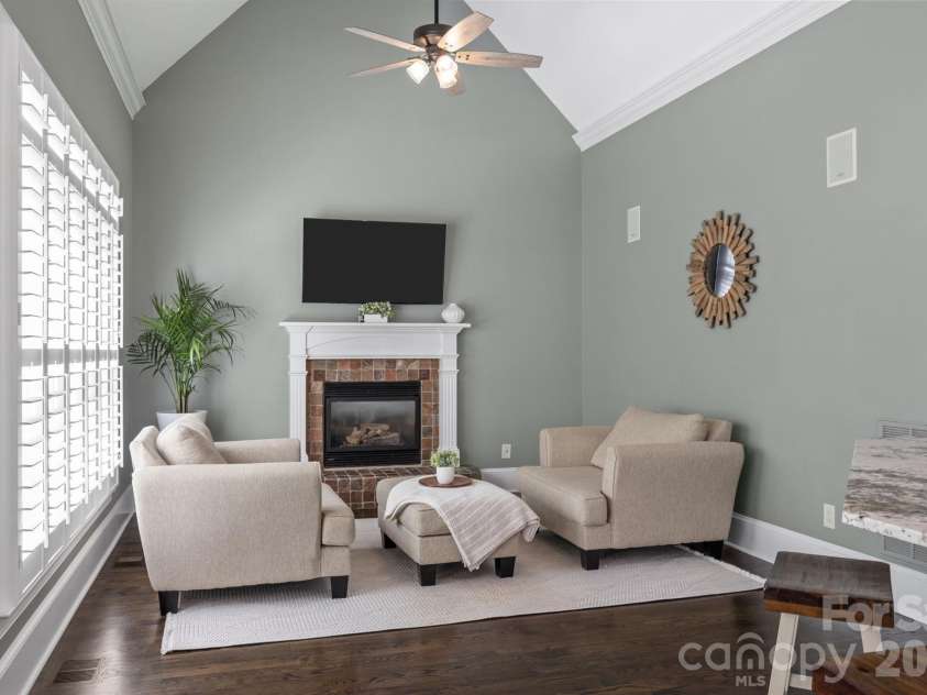 107 Spears Creek Drive, Mooresville, NC 28117.  MLS# CAR4371650, YatesRealty ID 17669. Second living room
