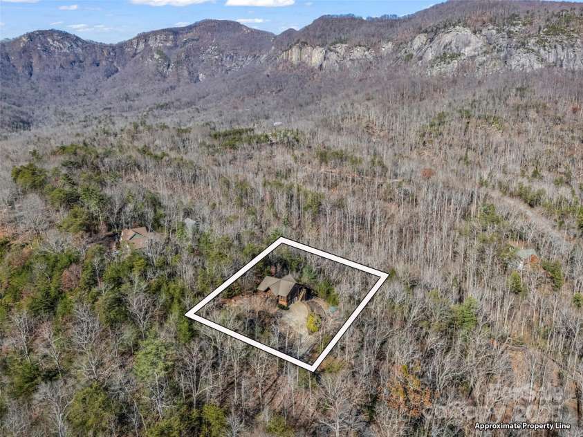 417 Garden Lane, Lake Lure, NC 28746.  MLS# CAR4208439, YatesRealty ID 1767. 