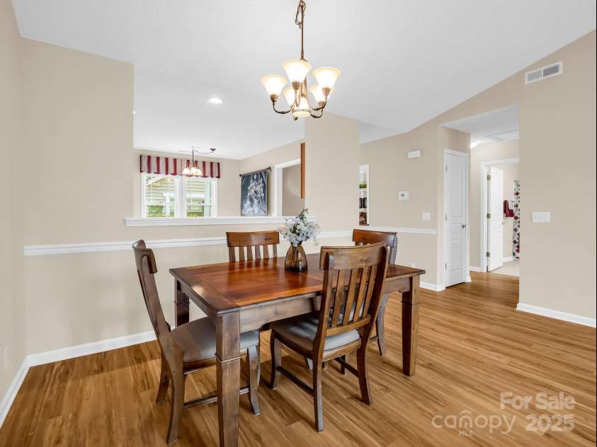 5802 Wood Duck Way, Hendersonville, NC 28792.  MLS# CAR4251219, YatesRealty ID 17674. Dining Room