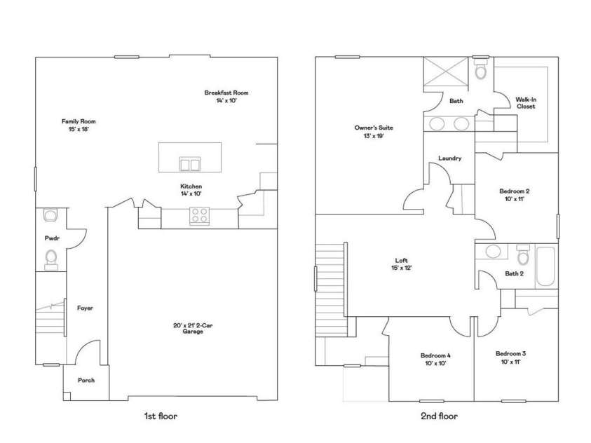 146 Astor Street, Troutman, NC 28166.  MLS# CAR4267188, YatesRealty ID 17678. Crane Floorplan