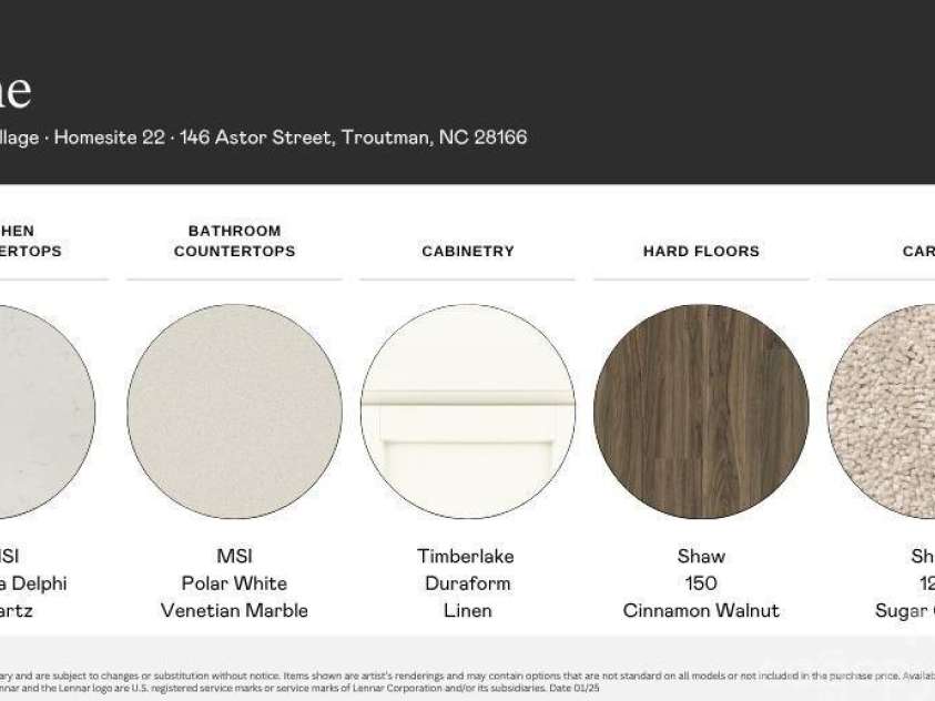 146 Astor Street, Troutman, NC 28166.  MLS# CAR4267188, YatesRealty ID 17678. Selections