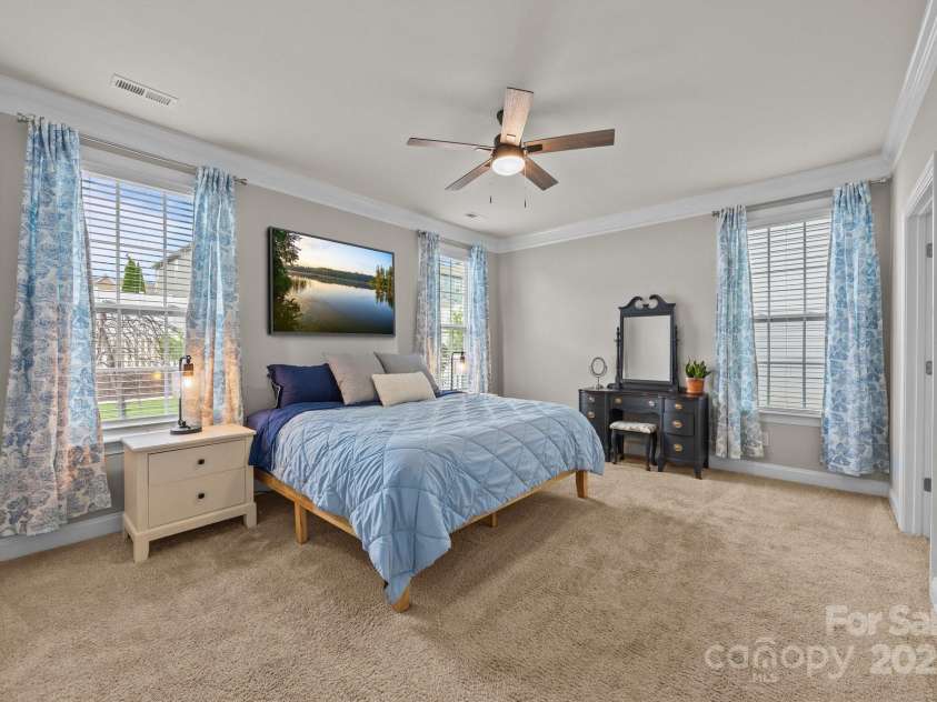 291 Preston Road, Mooresville, NC 28117.  MLS# CAR4246533, YatesRealty ID 17685. Primary Bedroom