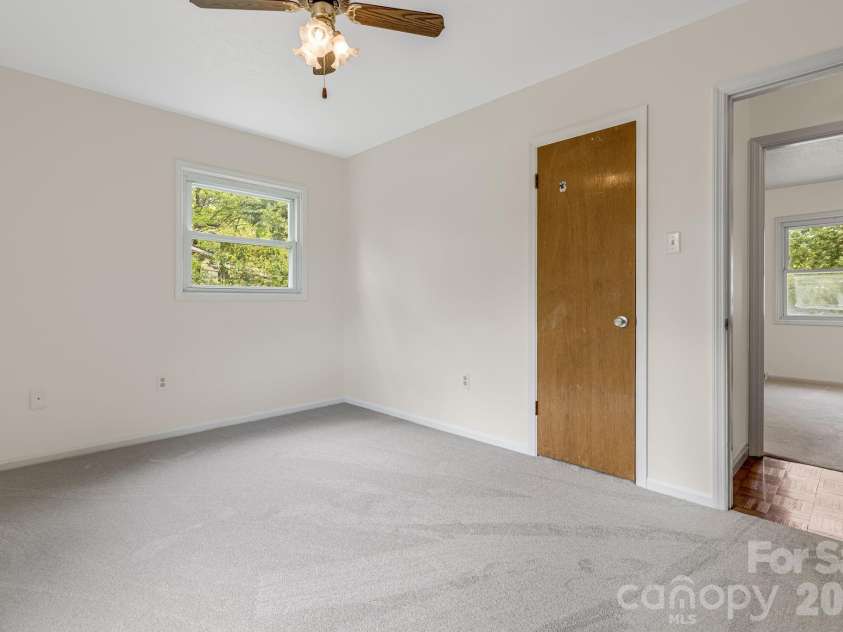 18 Compton Drive, Asheville, NC 28806.  MLS# CAR4343656, YatesRealty ID 17688. Bedroom #2 w/NEW carpet!