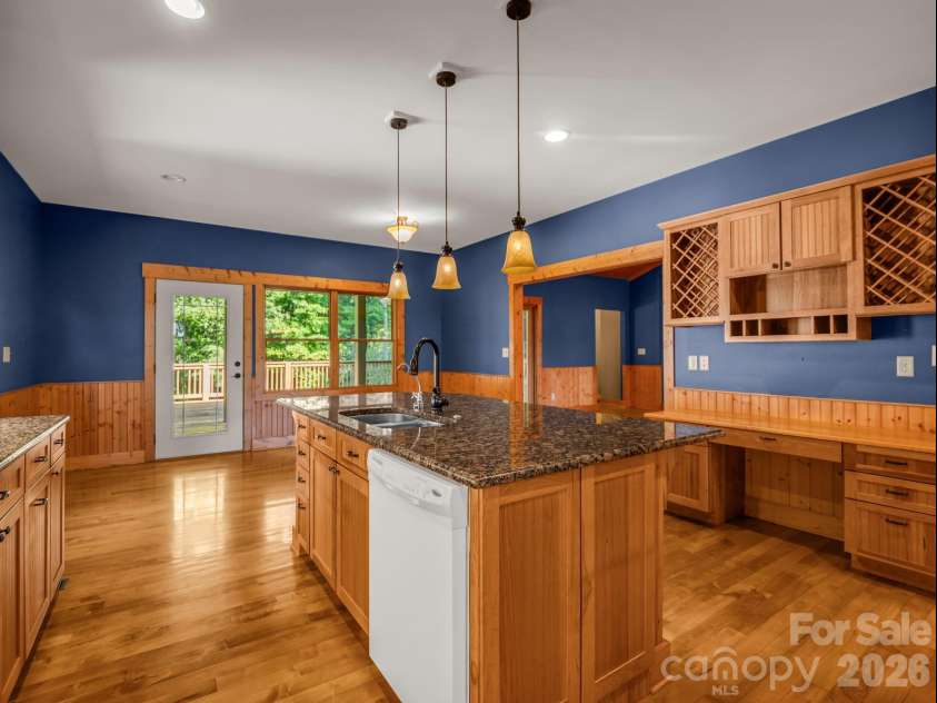 82 Red Mulberry Drive, Zirconia, NC 28790.  MLS# CAR4363684, YatesRealty ID 17694. Kitchen