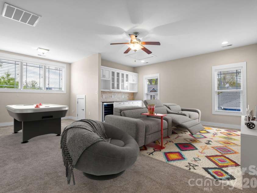 609 Welker Street, Charlotte, NC 28204.  MLS# CAR4365340, YatesRealty ID 17695. Virtually Staged