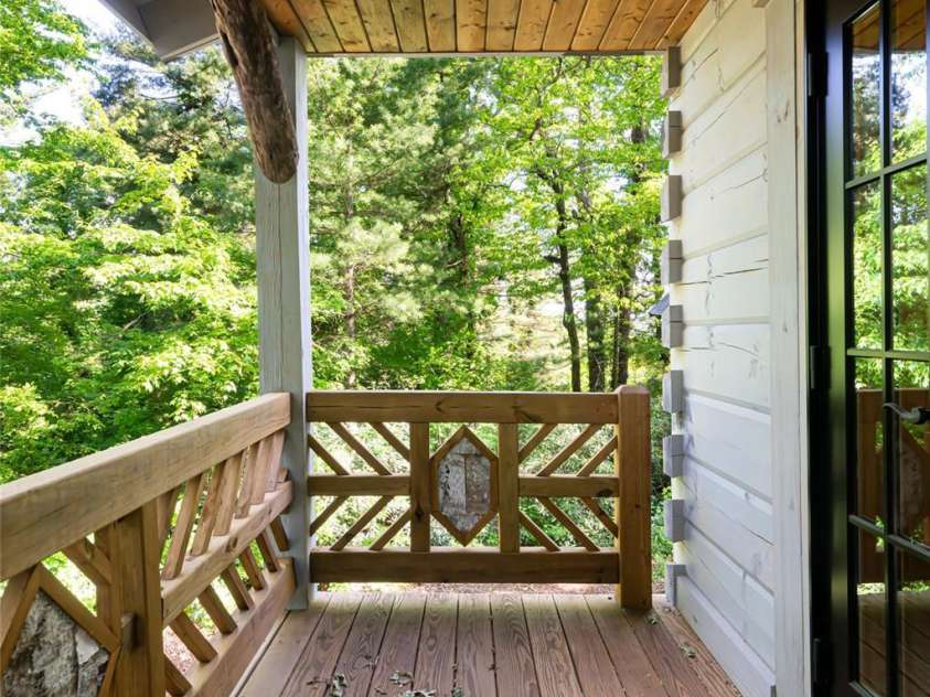 103 Blue Sky Lane, Hendersonville, NC 28792.  MLS# CAR4268920, YatesRealty ID 177. Back deck