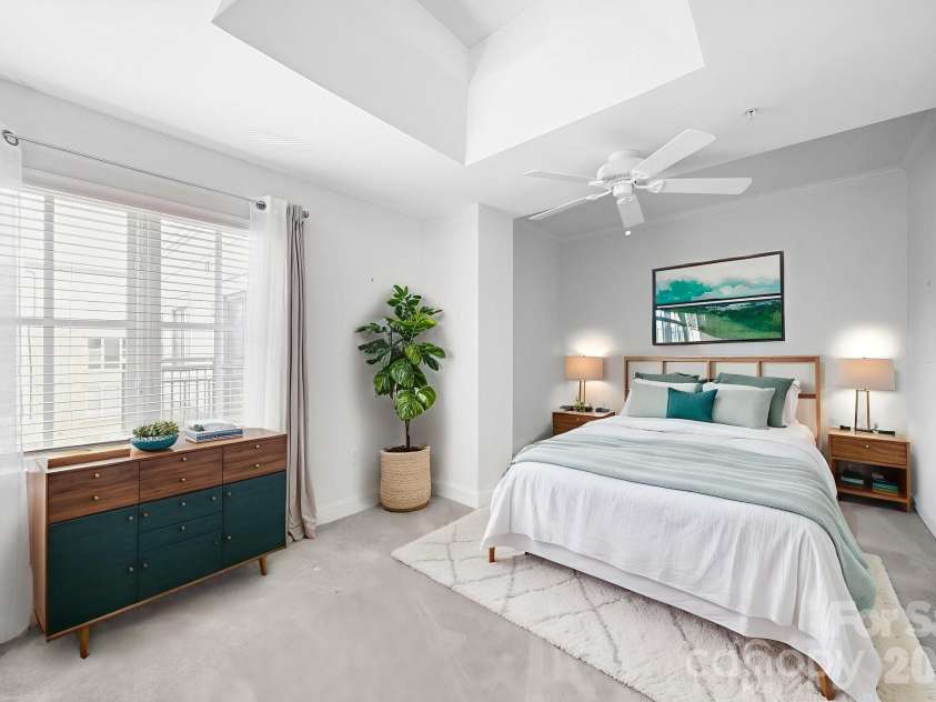 721 Governor Morrison Street, Charlotte, NC 28211.  MLS# CAR4316413, YatesRealty ID 1770. Bedroom 2-Virtually Staged