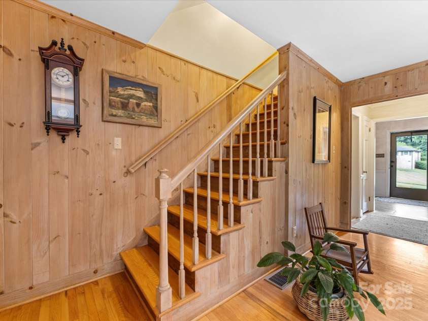 3225 Mill Pond Road, Charlotte, NC 28226.  MLS# CAR4263953, YatesRealty ID 17700. Back stairs off the family room