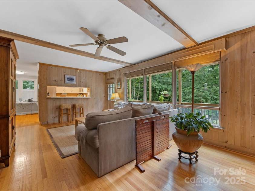 3225 Mill Pond Road, Charlotte, NC 28226.  MLS# CAR4263953, YatesRealty ID 17700. Family room open to kitchen