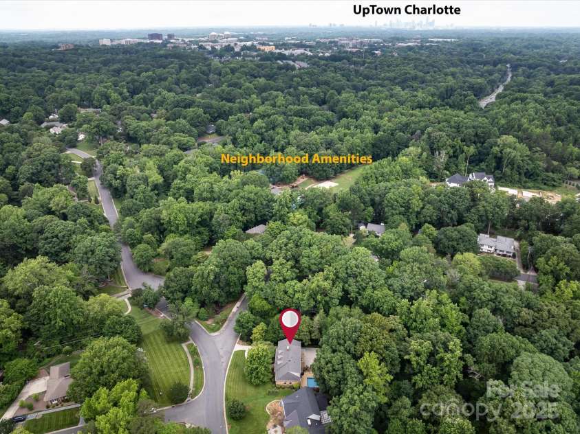 3225 Mill Pond Road, Charlotte, NC 28226.  MLS# CAR4263953, YatesRealty ID 17700. Location, location, location