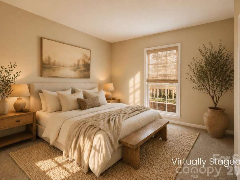301 Queens Road, Charlotte, NC 28204.  MLS# CAR4343288, YatesRealty ID 17701. Virtually Staged