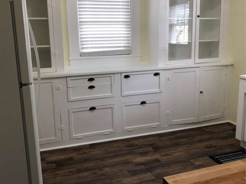 4896 Pageland Highway, Lancaster, SC 29720.  MLS# CAR4246067, YatesRealty ID 17701. White - kitchen