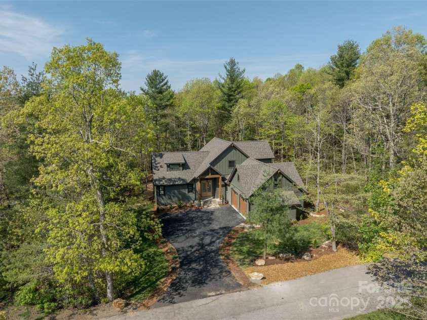 29 Wild Deer Trail, Zirconia, NC 28790.  MLS# CAR4243690, YatesRealty ID 17702. Surrounded by green space for extra privacy!