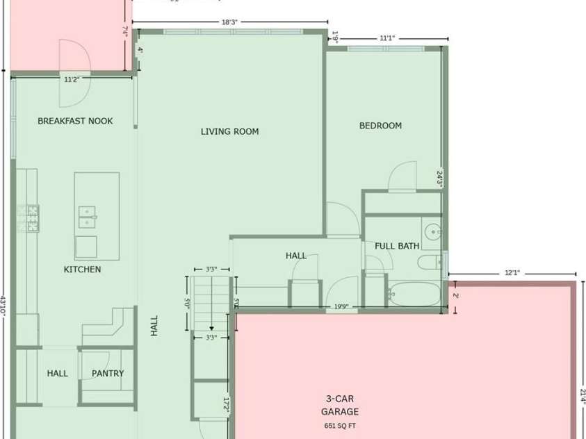 3211 Gilroy Drive, Fort Mill, SC 29707.  MLS# CAR4256495, YatesRealty ID 17704. Main Level