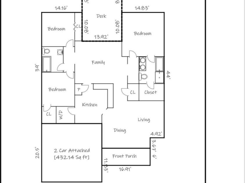 1643 Mayfair Drive, Conover, NC 28613.  MLS# CAR4243234, YatesRealty ID 17705. 