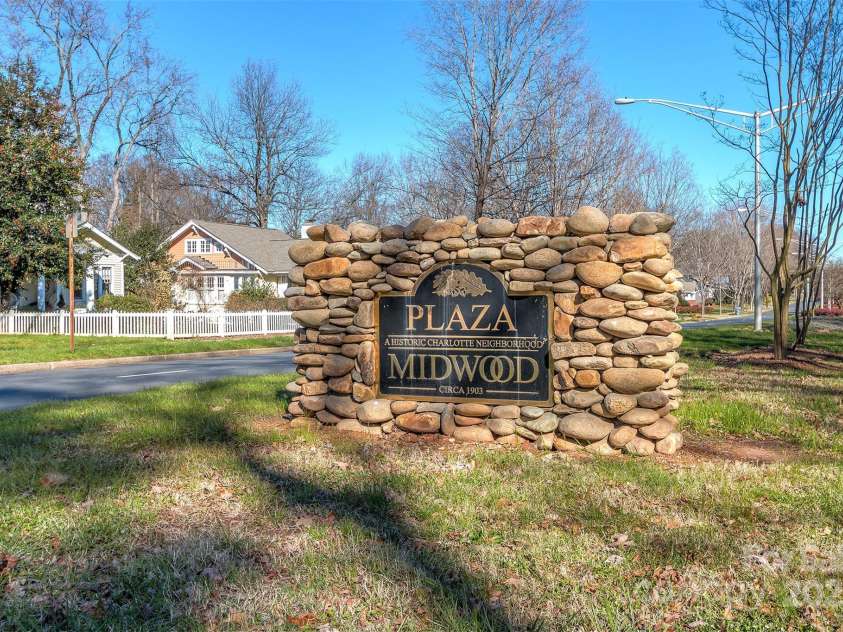 1720 Chatham Avenue, Charlotte, NC 28205.  MLS# CAR4260782, YatesRealty ID 17709. 