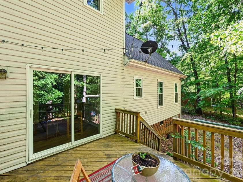 4718 Titus Court, Monroe, NC 28110.  MLS# CAR4373667, YatesRealty ID 17713. Deck